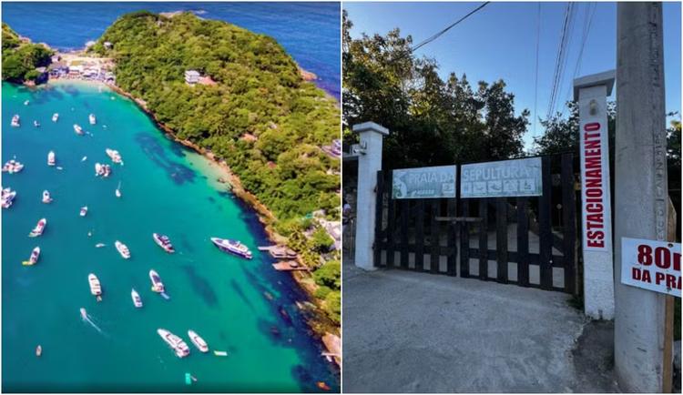 Justiça de SC manda prefeitura de local paradisíaco retirar portão que restringe acesso à praia famosa