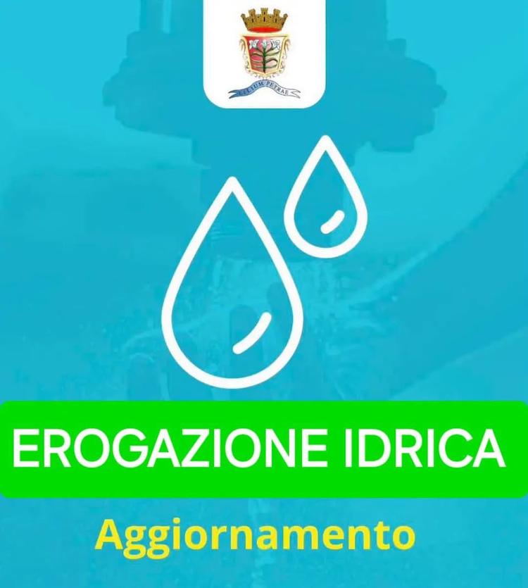 💦 COMUNICAZIONE Si comunica che nei prossimi giorni, l'erogazione dell'acqua continuerà regolarmente fino a nuova comun...