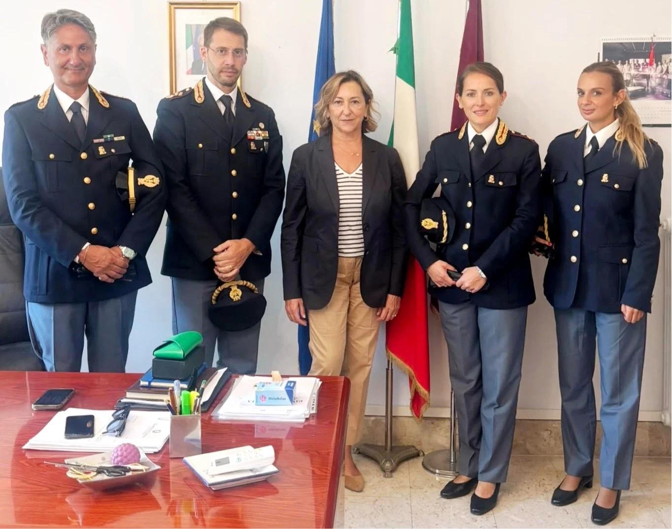Nuovi funzionari alla Questura di Salerno: gli incarichi assegnati dal questore Abbate