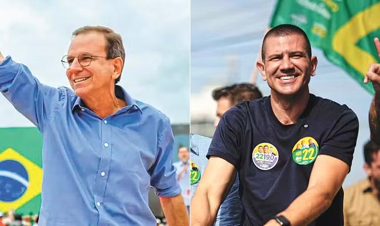 Eduardo Paes e Douglas Ruas encerram campanha de rua na Baixada e na Zona Oeste do Rio