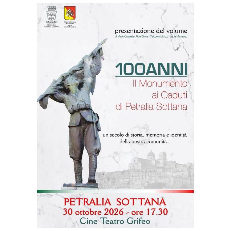 📖 100 ANNI – Il Monumento ai Caduti di Petralia Sottana Un secolo di storia, memoria e identità della nostra comunità....