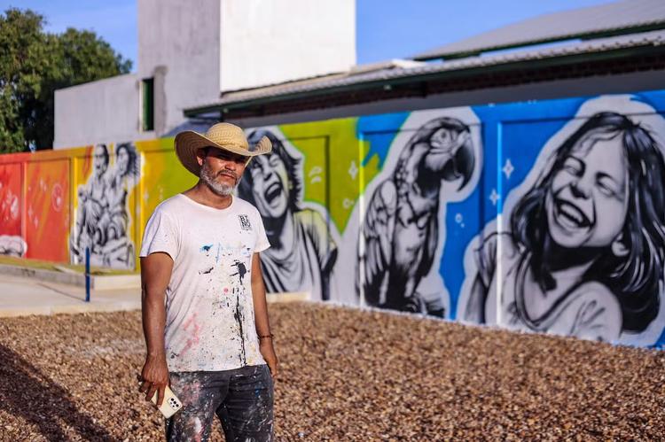 Projeto ocupa cidades da Amazônia com oficinas gratuitas de grafite e murais urbanos