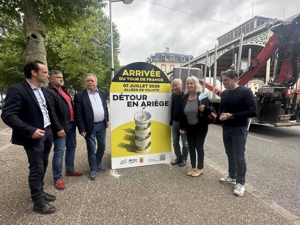 Fête du Tour : Foix entre déjà dans la Grande Boucle, 150 cyclistes de L’Ariégeoise cyclosportive sur les routes de l’étape