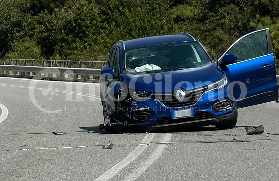 Incidente stradale tra Ceraso e Vallo della Lucania, disagi al traffico sulla Cilentana