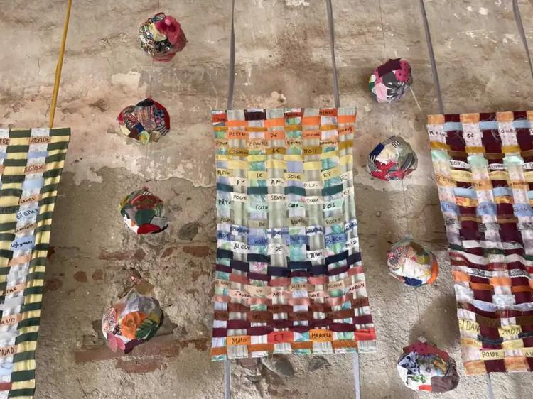 Oeuvres des enfants crédit: Elina Lacoste 