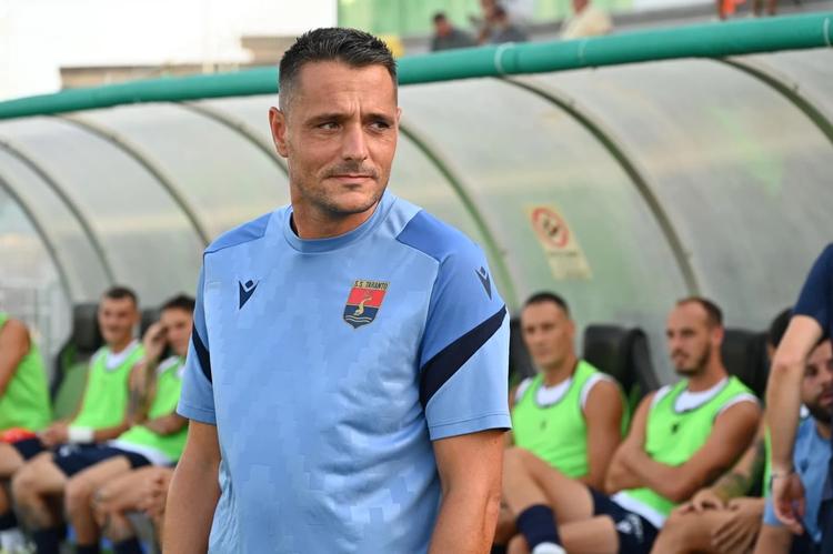 Taranto, Giuliatto: “Ora conta vincere, il bel gioco arriverà”