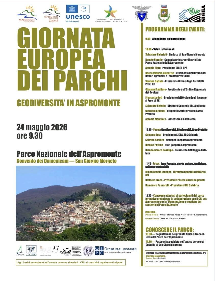 Domenica ospiteremo la Giornata Europea dei Parchi! ☀️🏞️