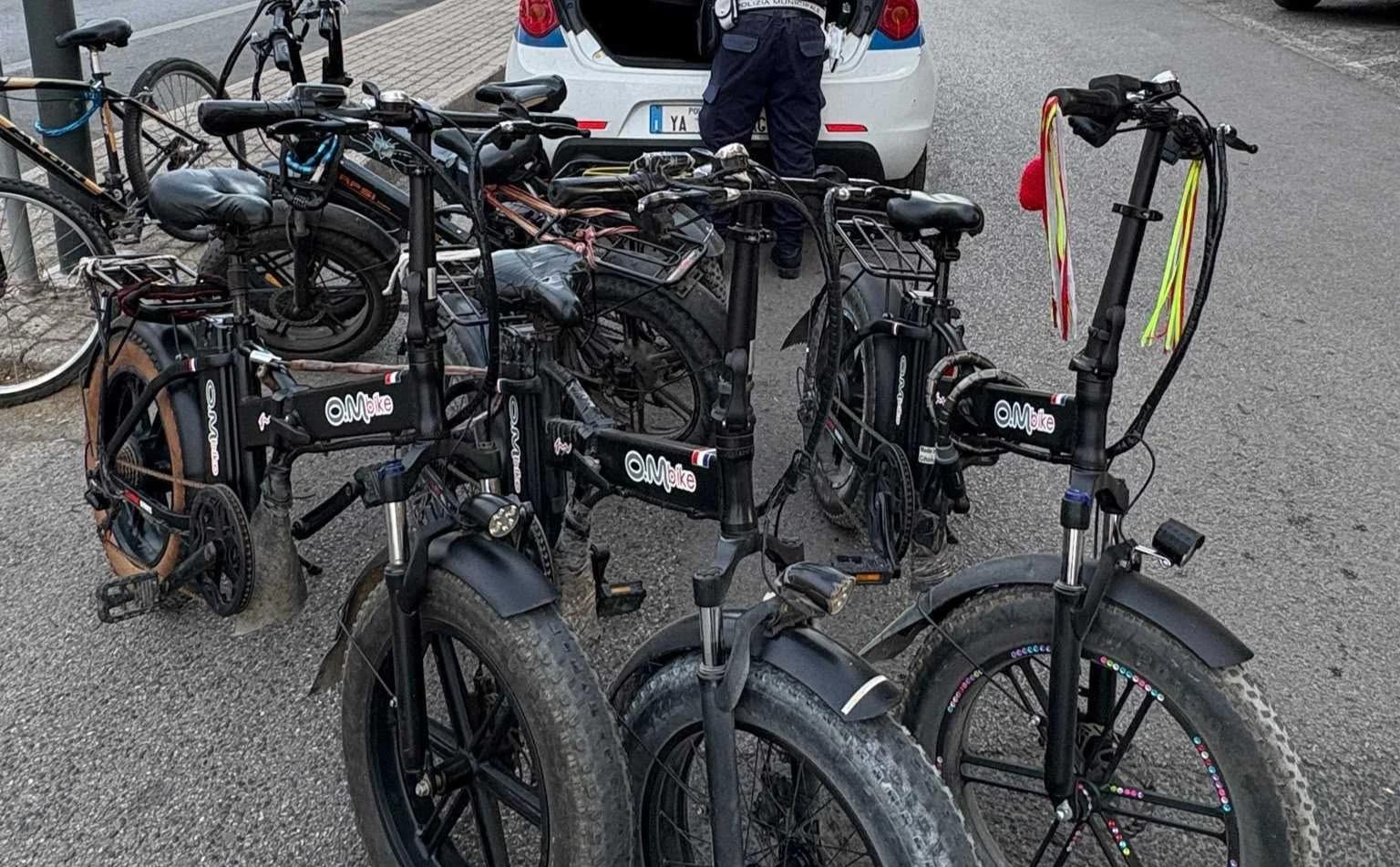 E-bike irregolari e ciclomotori sequestrati a Eboli: tolleranza zero