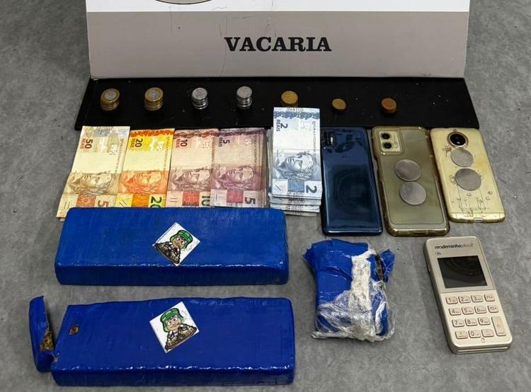 Dupla é detida por tráfico em Vacaria