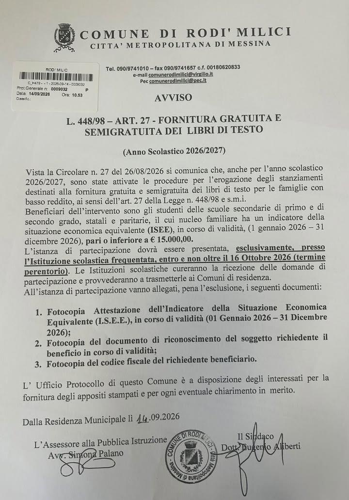 Amministrazione Rodì Milici Posted