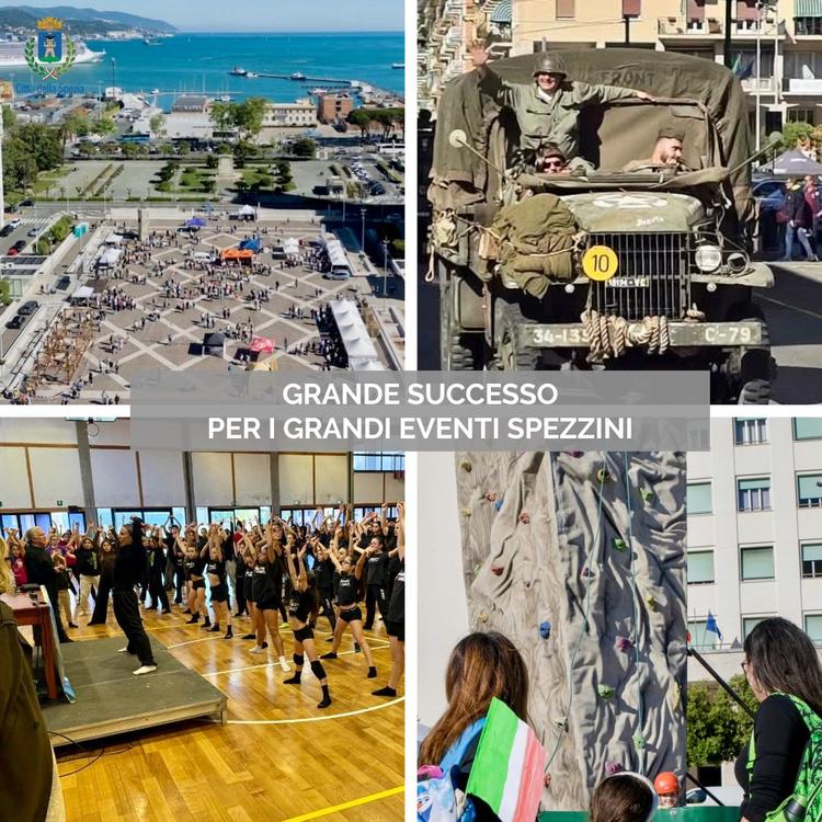 🥳 Migliaia di persone alla Spezia per un weekend di grande successo! 👟 Dalle attività di La Spezia Outdoor in Piazza E...