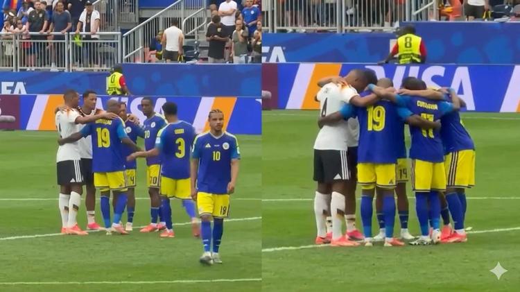 Jogadores de Curaçao e Alemanha oram após jogo na Copa: “Somos cristãos, somos irmãos”