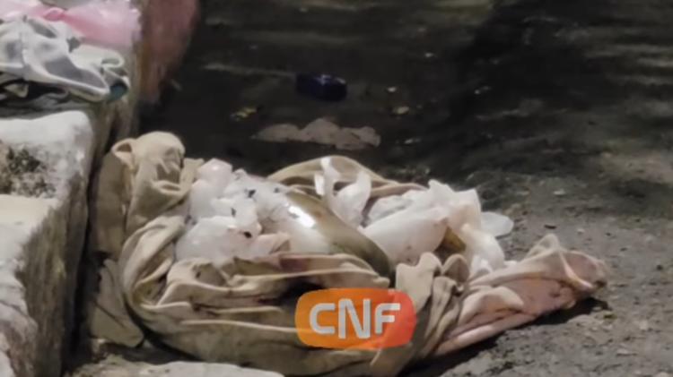 Feto é encontrado em meio a lixo em Caruaru