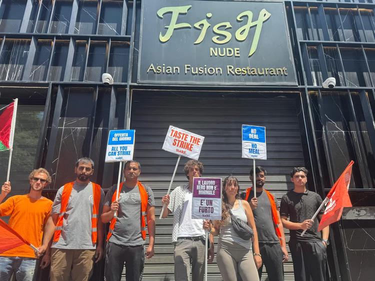 Prato, sciopero al Fish Nude: ristorante chiuso e tensione con sindacato e Questura
