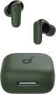 Soundcore P30i earbuds and charging case in army green