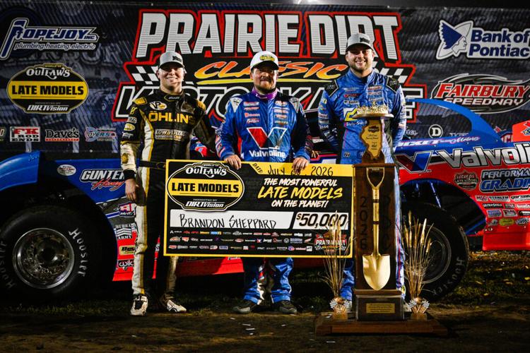 Prairie Dirt Classic podium
