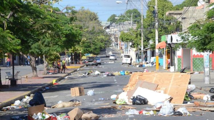 Se cumple de manera parcial paro de labores en Santiago Oeste