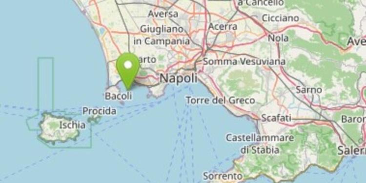 Terremoto ai Campi Flegrei, forte scossa di magnitudo 4.4