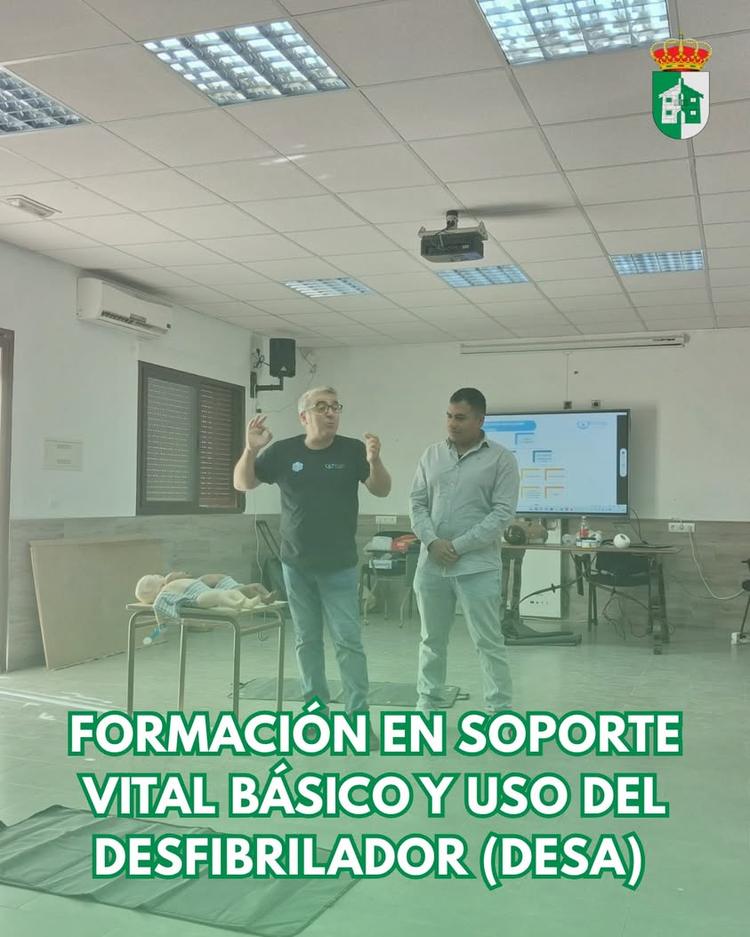 ❤️‍🩹 FORMACIÓN EN SOPORTE VITAL BÁSICO Y USO DEL DESFIBRILADOR (DESA) El pasado sábado, 3 de octubre, se impartió una f...