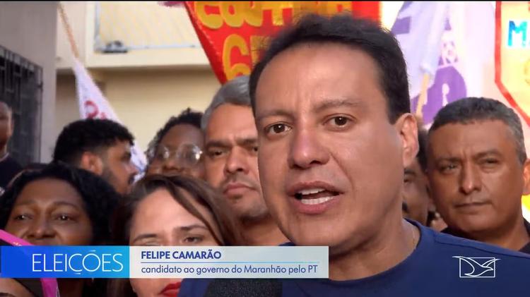 Eleições 2026: saiba como foi o dia do candidato Felipe Camarão ao governo do Maranhão