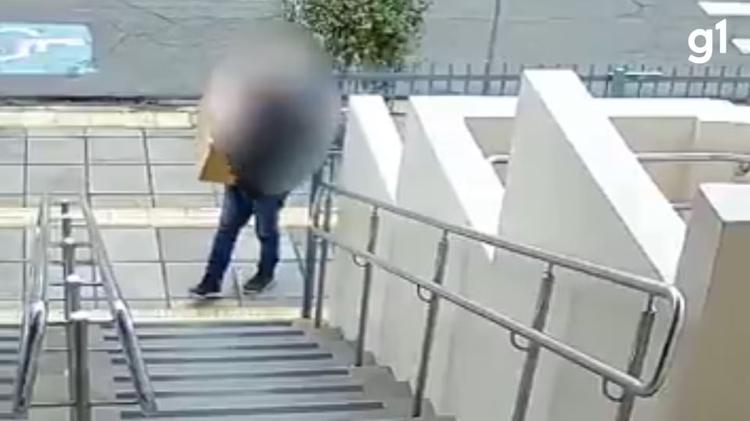 VÍDEO flagra momento em que homem faz entrega de caixa com cachorro morto para vereadora do RS