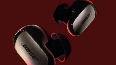close up of bose quietcomfort ultra earbuds