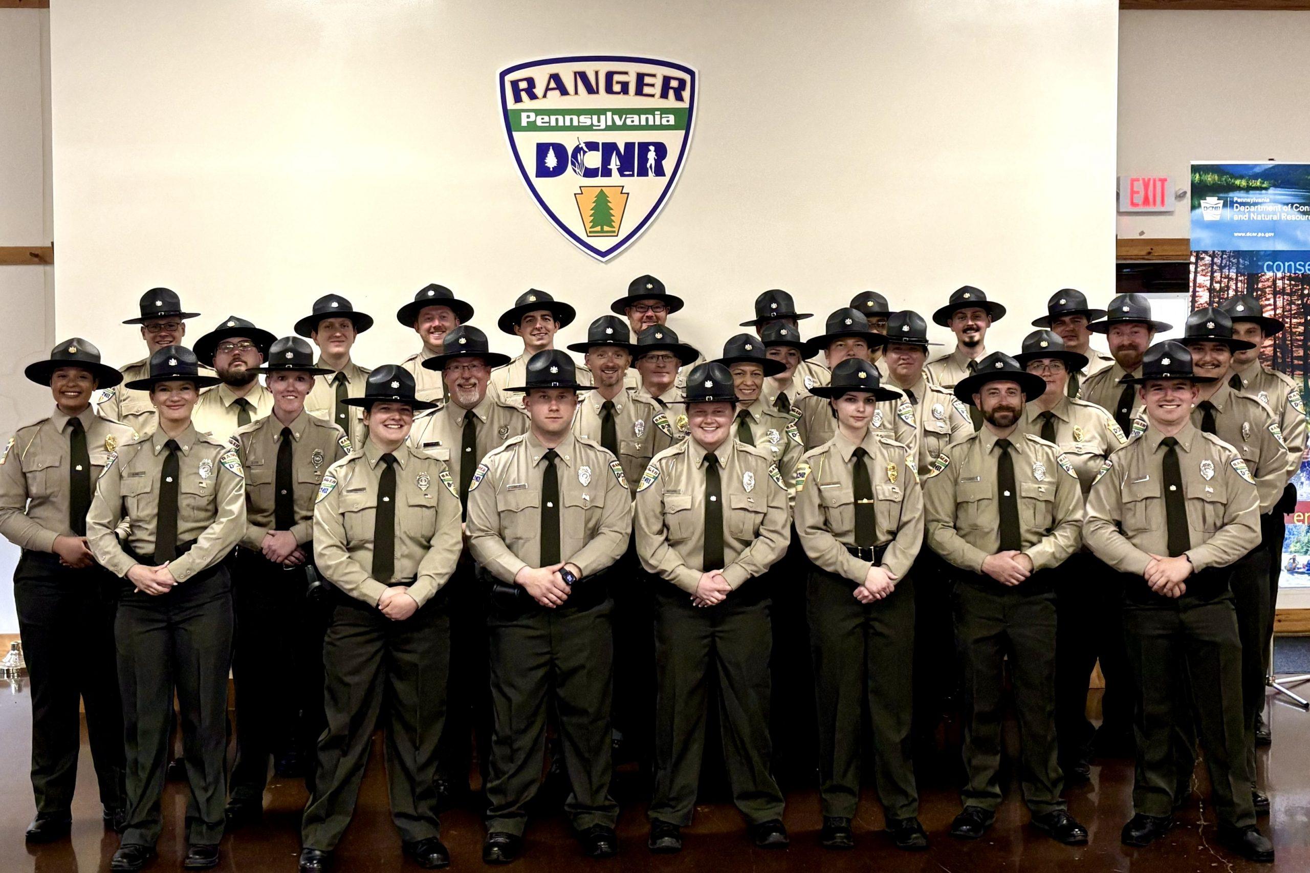 New DCNR graduates assigned to French Creek State Park in Berks County