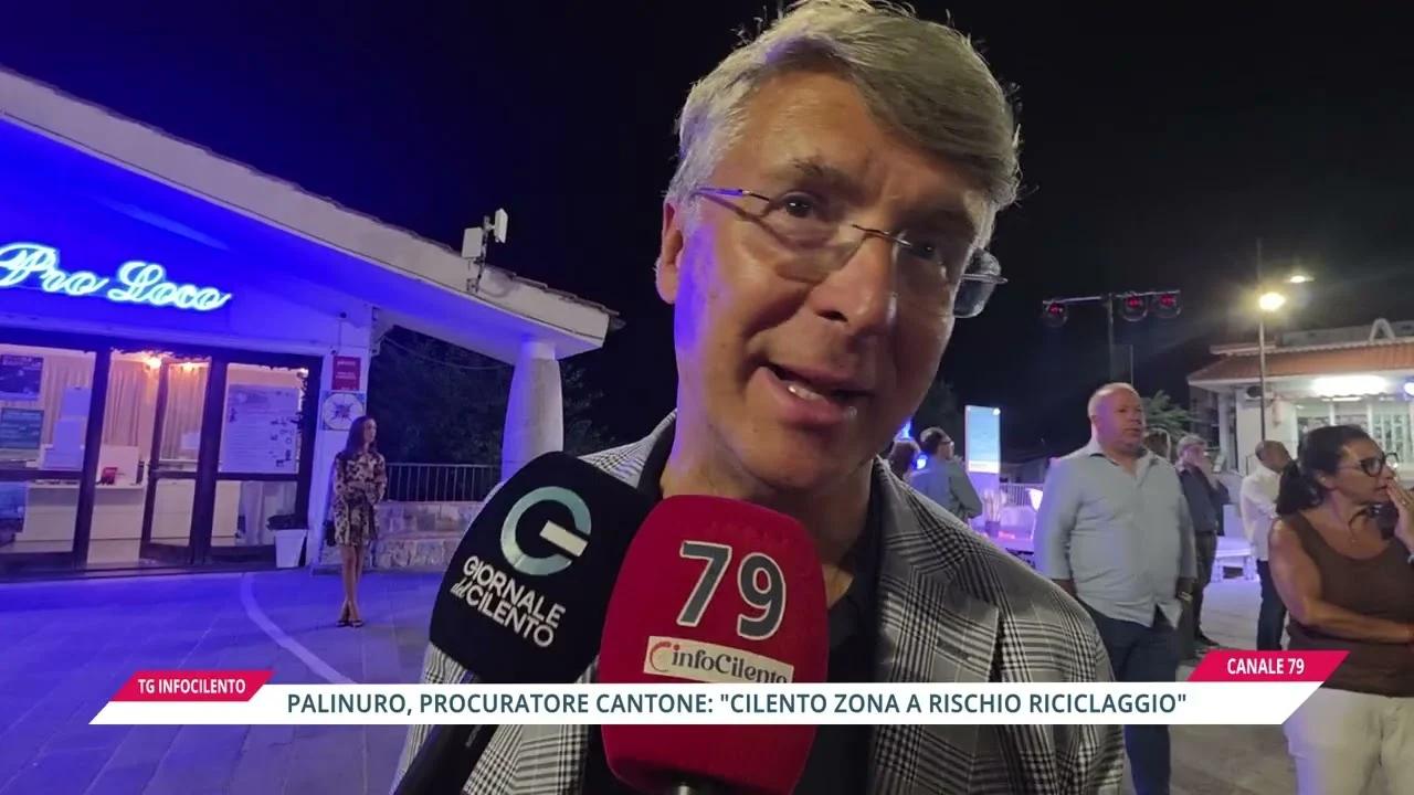 Letto in Piazza a Palinuro, il Procuratore Cantone: «Cilento zona a rischio riciclaggio»