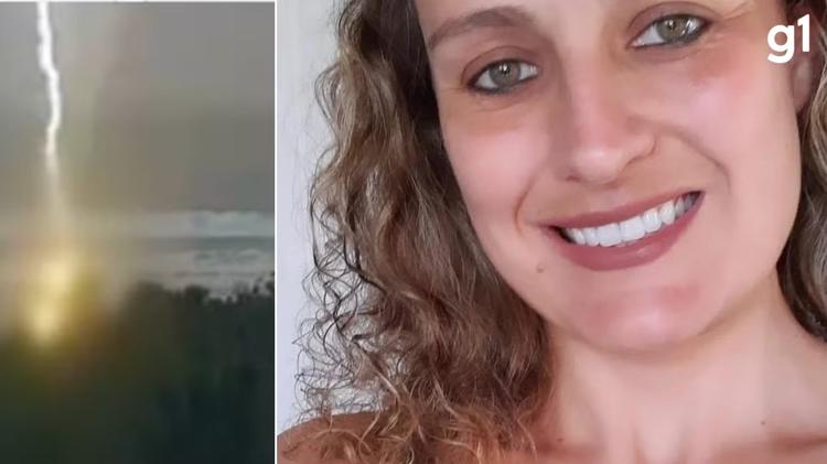 Mulher que morreu após ser atingida por raio em praia da Grande Florianópolis tem cerimônia de despedida no RS