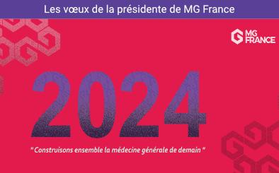 Les voeux de la présidente de MG France pour 2024