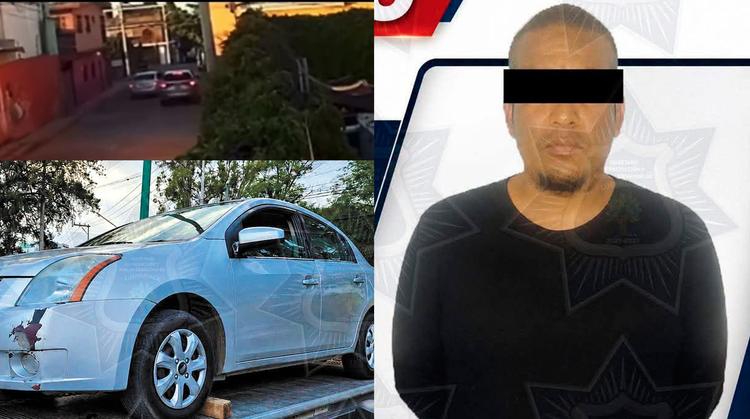 Cae presunto robacoches tras desatar persecución