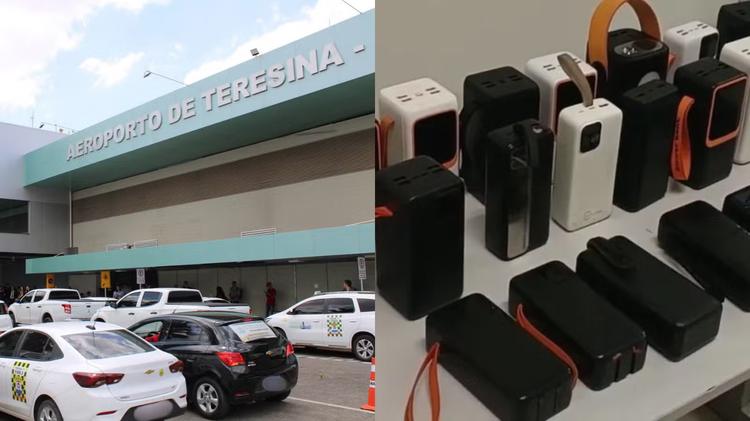 Power banks: aeroporto de Teresina apreendeu 80 carregadores; entenda regras para voos