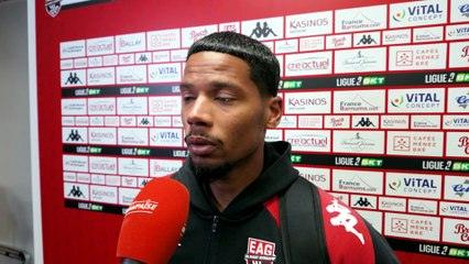 EAG - Grenoble Foot 38 (1-1) : La réaction de Dylan Louiserre