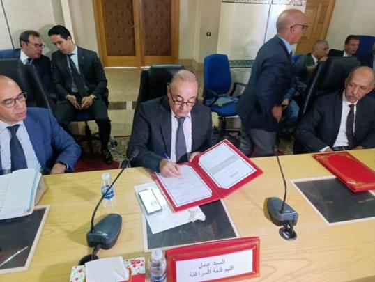 عامل اقليم قلعة السراغنة يترأس اجتماع اللجنة الإقليمية للتنمية البشرية