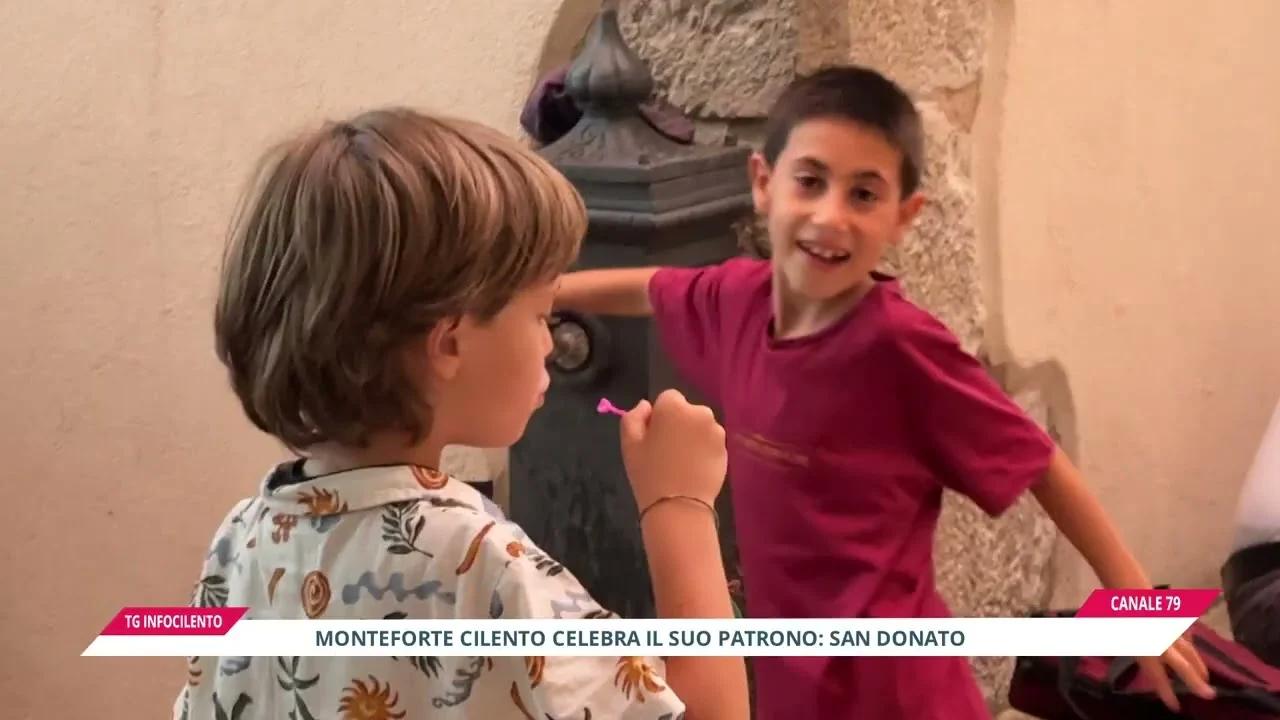 Monteforte Cilento festeggia San Donato: forte partecipazione dei giovani