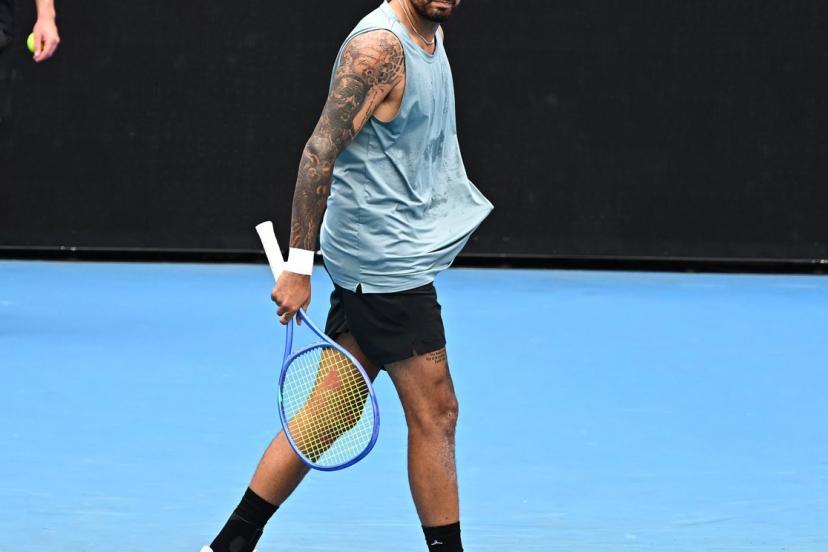 Six mois après son dernier match, Nick Kyrgios fera son retour à la compétition contre Corentin Moutet à Stuttgart