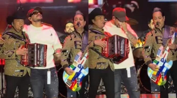 EDUIN CAZ CUMPLE SUEÑO DE CANTAR CON LOS TIGRES DEL NORTE