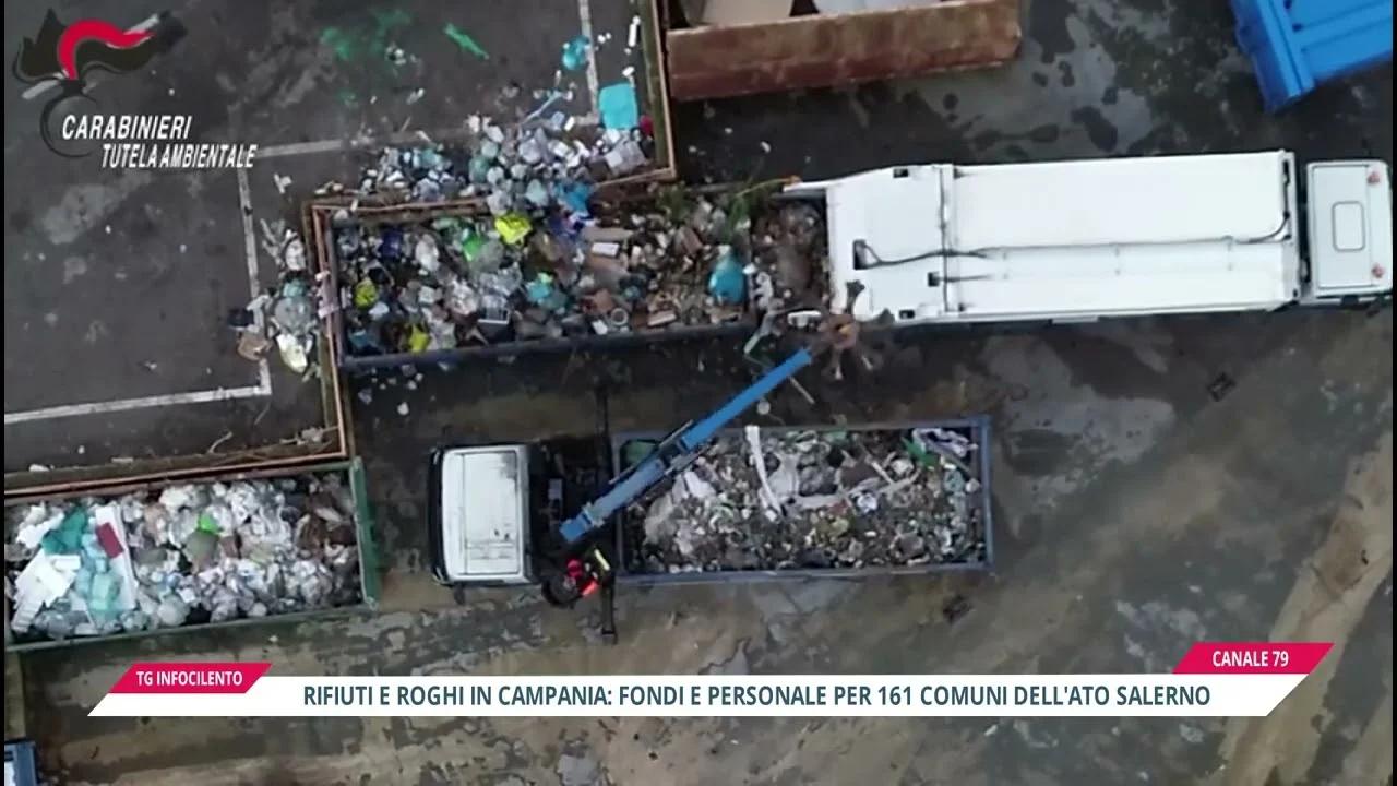 Rifiuti e roghi in Campania: il piano della Regione con vigilanti per 161 Comuni