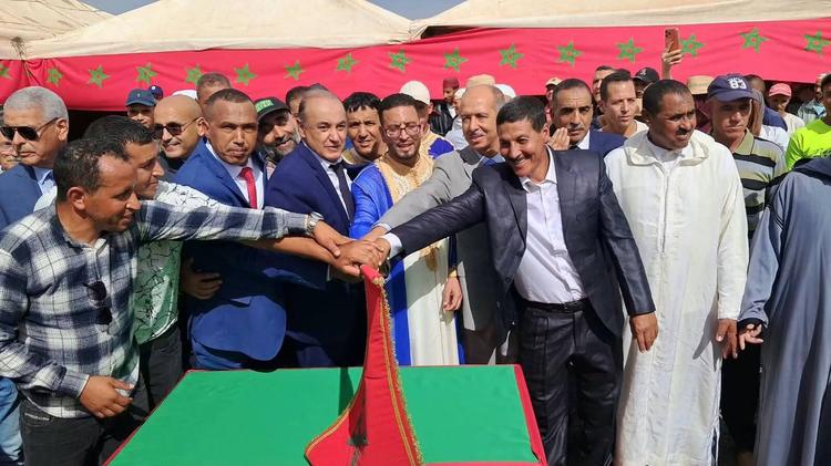 عامل اقليم قلعة السراغنة يطلق مشاريع لتأهيل المراكز القروية وتقوية البنية التحتية
