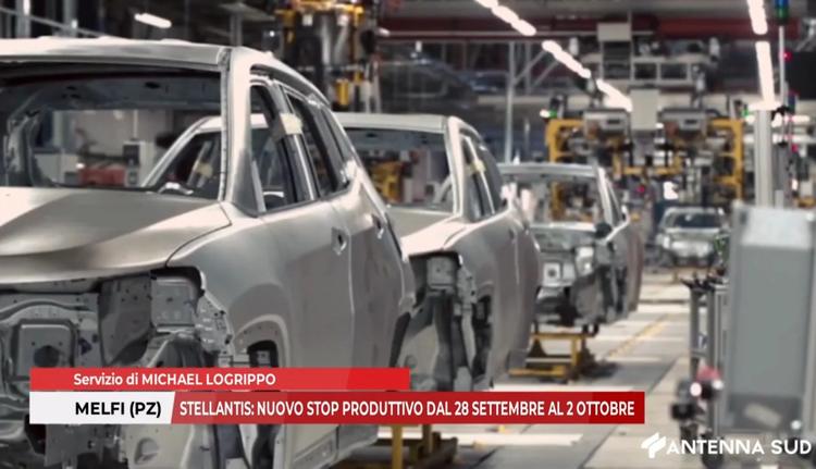 Melfi, Stellantis: nuovo fermo produttivo dal 28 settembre al 2 ottobre