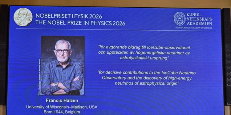 Nobel per la Fisica a Francis Halzen per la scoperta dei neutrini cosmici