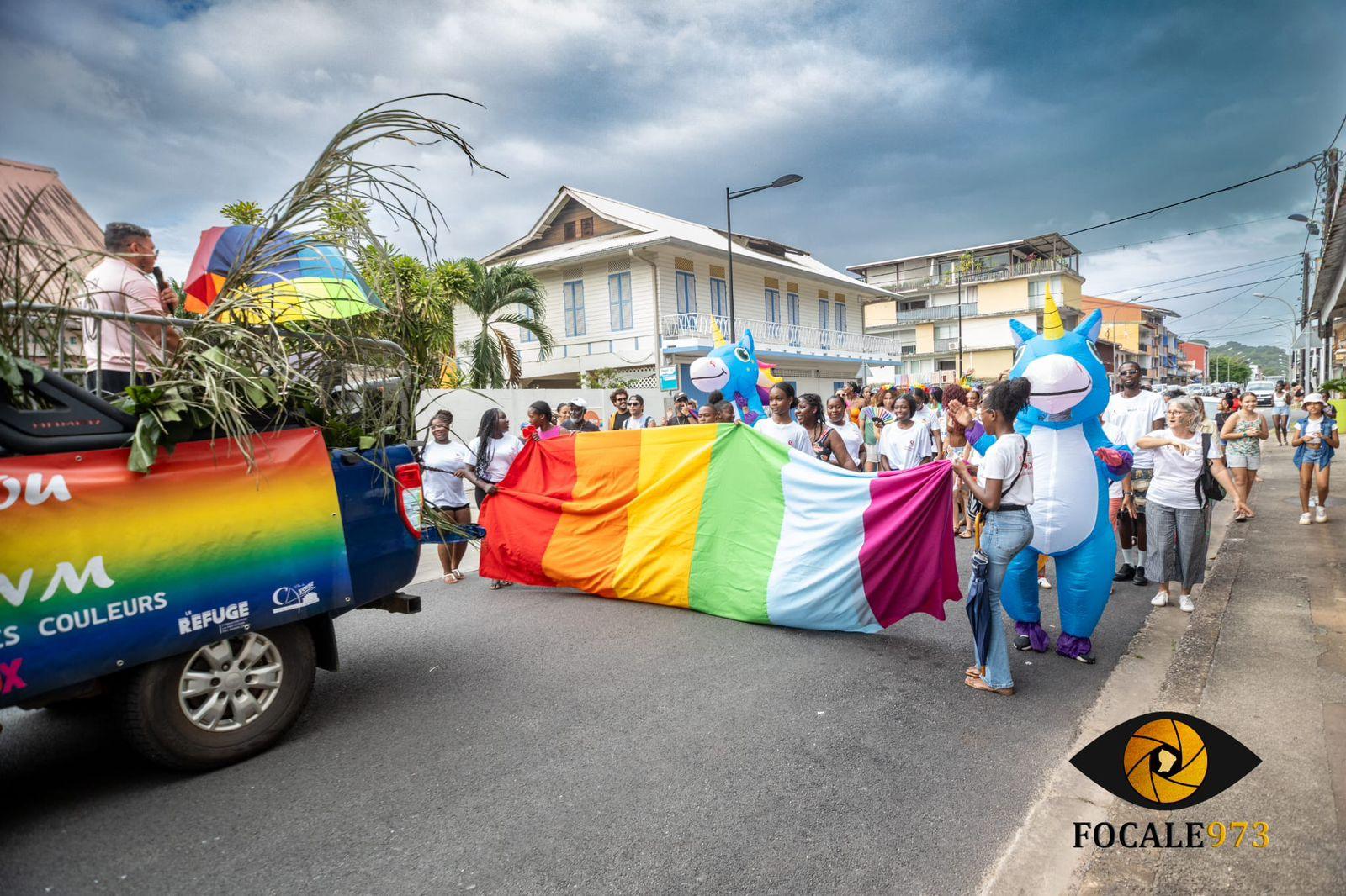 Plusieurs mobilisations ont marqué la Journée mondiale contre les LGBTQIA+phobies ce week-end en Guyane