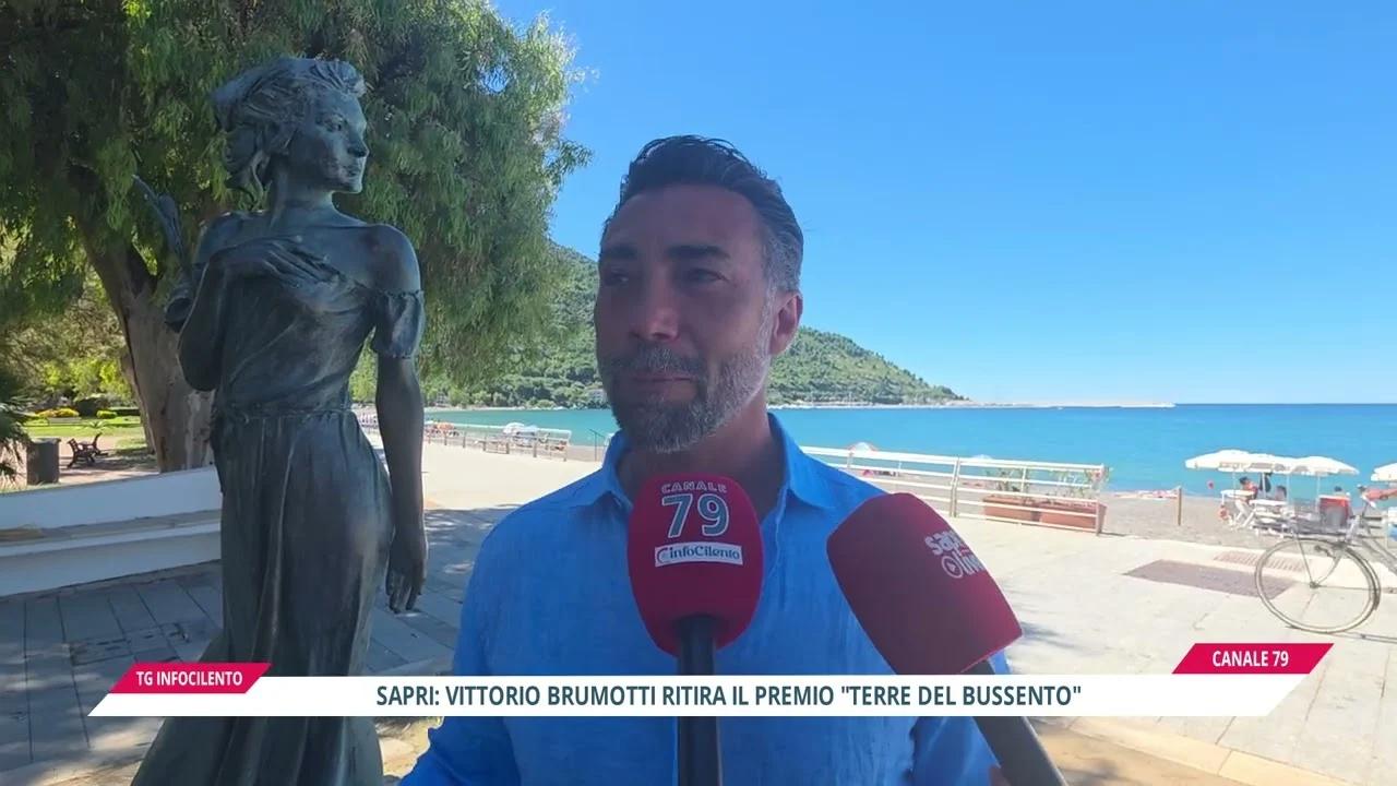 Sapri: Vittorio Brumotti ritira il premio “Terre del Bussento”