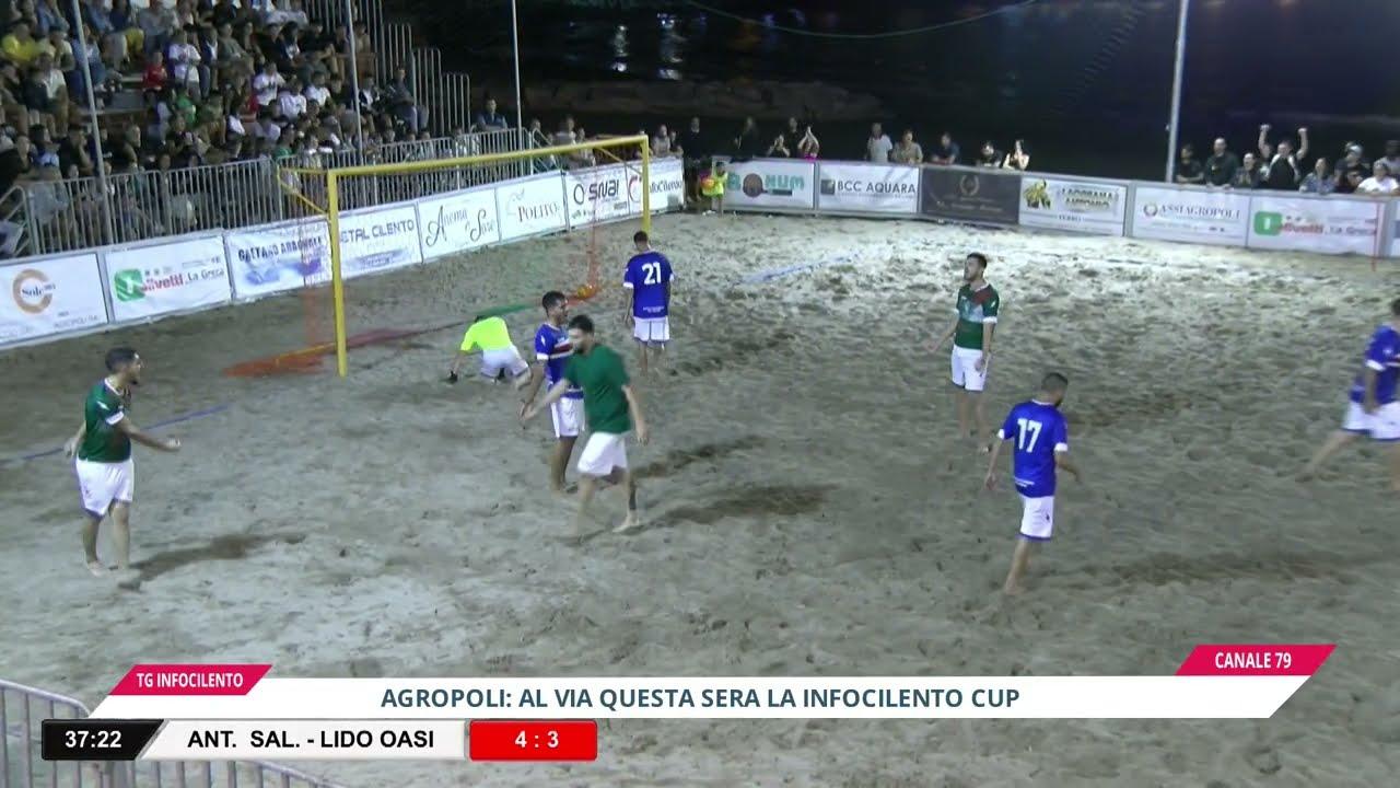 Al via l’InfoCilento Cup: tutto il grande beach soccer di Agropoli in diretta tv e streaming