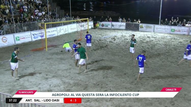 Al via l’InfoCilento Cup: tutto il grande beach soccer di Agropoli in diretta tv e streaming