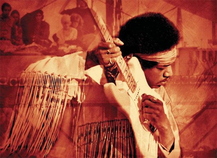 O guitarrista que estava ao lado de Jimi Hendrix num show histórico e depois foi apagado