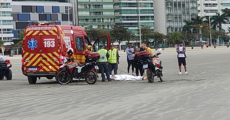 Homem é encontrado morto após afogamento na Praia Central de Balneário Camboriú