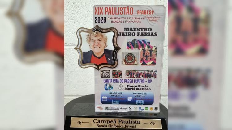 Banda sinfônica do IFSP Itapetininga vence campeonato estadual e se classifica para etapa nacional