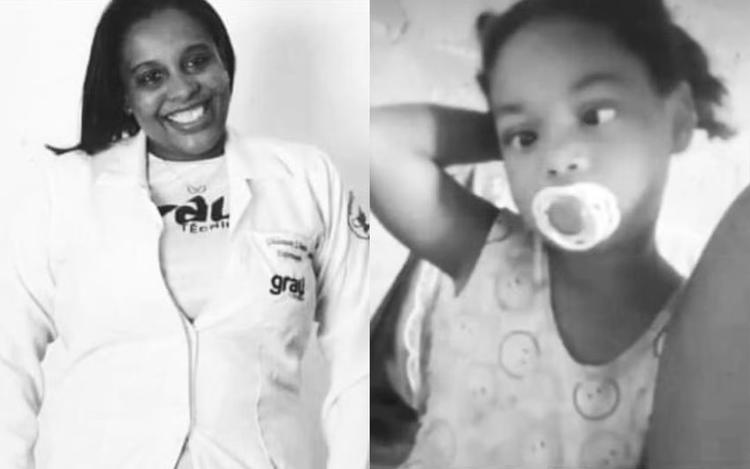 Veja quem eram mãe e filha que morreram atropeladas por carreta em Rosário do Catete