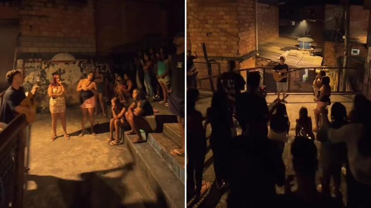 Evangelista faz culto em praça de favela e impacta moradores: “O amor de Deus estava ali”